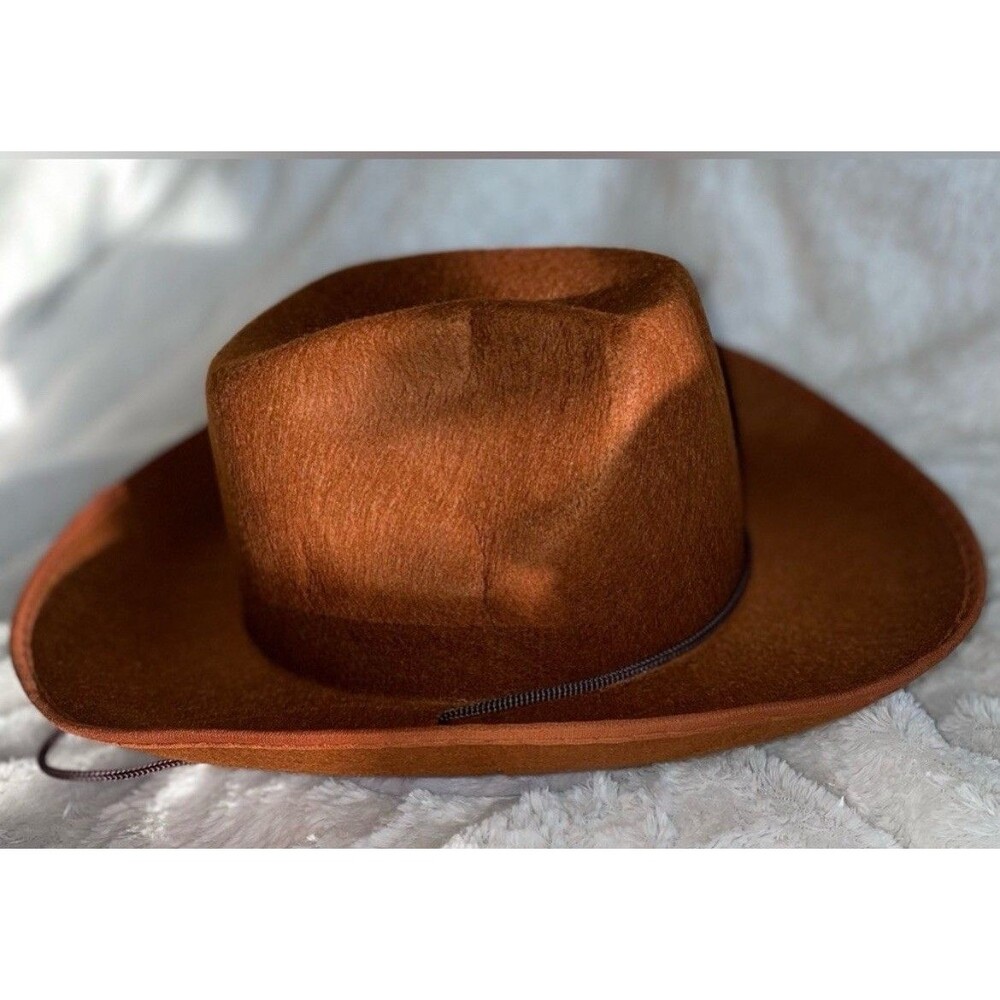 Premium Felt Cowboy Hats Stylish Durable Country western hats Rodeo hats Brown